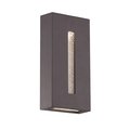 Dweled Tao 12in LED Indoor and Outdoor Wall Light 3000K in Bronze WS-W53